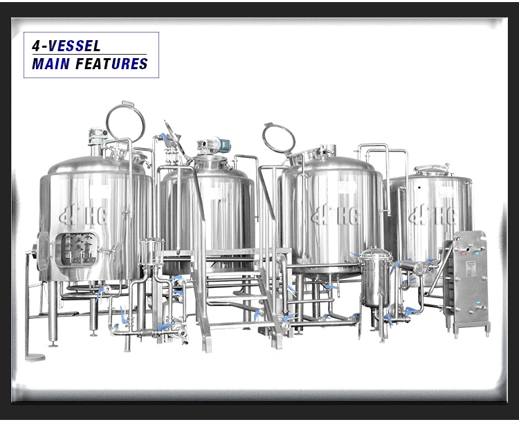 1000L Micro Beer Plant Winery Equipment Beer Brewery Turnkey Brewery Systembrewing Beer Equipment