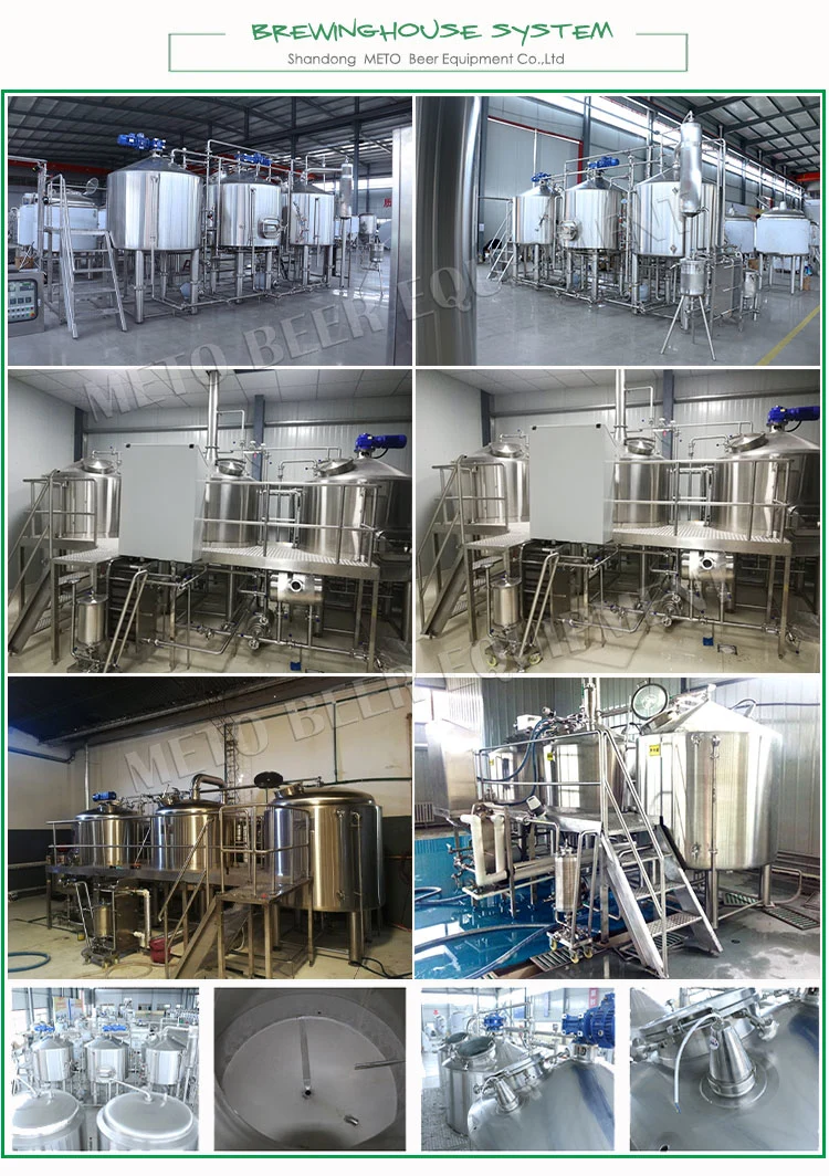 Best Selling Kombucha Producing Machine 500 Liter 1000L Small Beer Production Line Micro Brewing Brewery Equipment