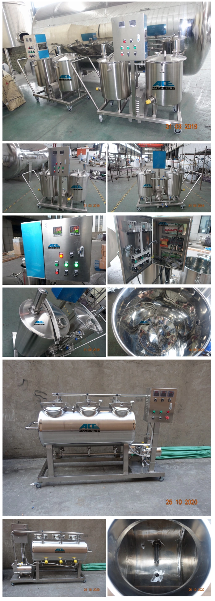 Best Price Brewery Distillery Winery Cidery Milk CIP Systems/CIP System Price/CIP Cleaning System