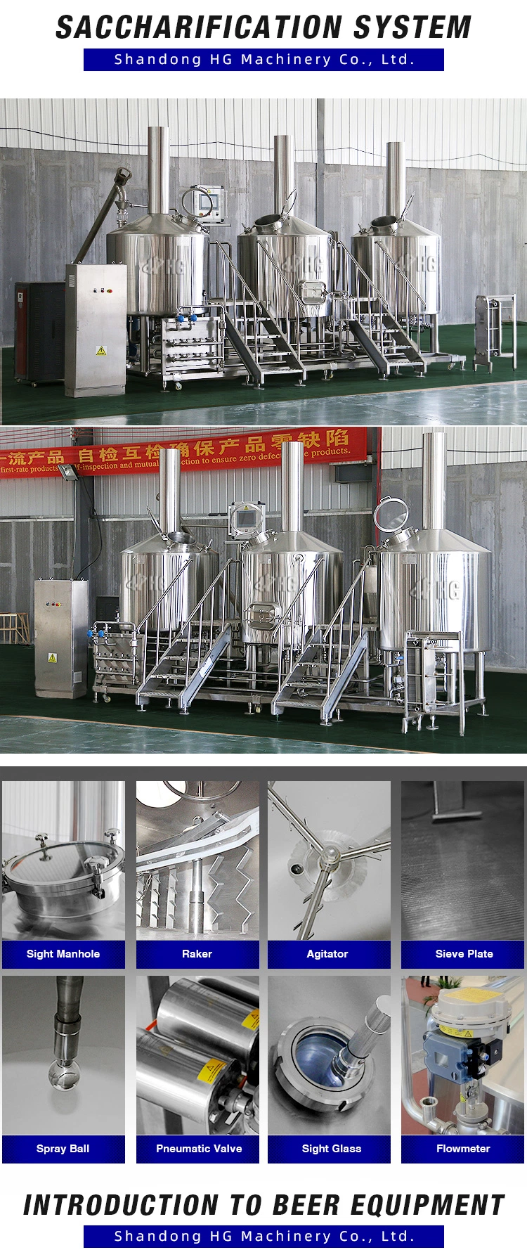 1000L Micro Beer Plant Winery Equipment Beer Brewery Turnkey Brewery Systembrewing Beer Equipment